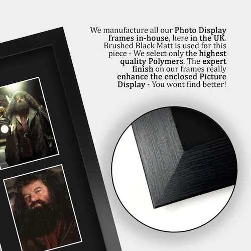 Miniatura 6 de HWC Trading Robbie Coltrane Harry Potter Rubeus Hagrid 16 x 12 pulgadas (A3) Impreso Regalos Firmados con Autógrafo para fanáticos de recuerdos