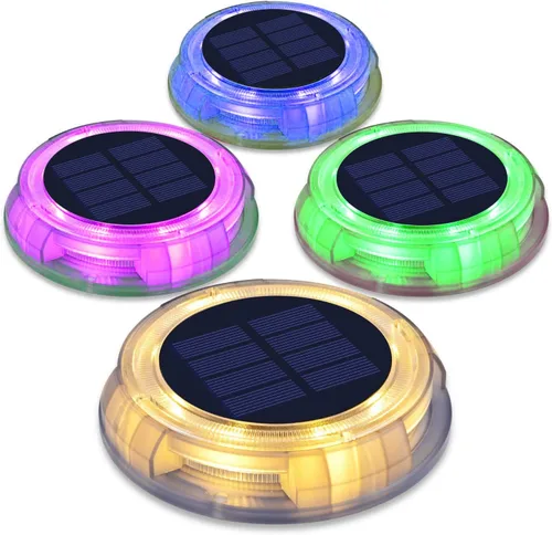 Miniatura 11 de eLEDing Luz de inundación con sensor de movimiento solar – Luz de seguridad LED para exteriores de 1000 lúmenes, del atardecer al amanecer +