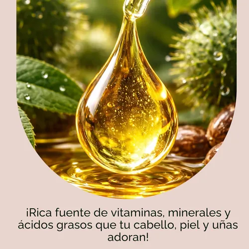 Miniatura 6 de Kitsch Aceite de Ricino Orgánico para el Crecimiento del Cabello - Aceite de Ricino 100% Puro, Prensado en Frío Orgánico Sin Refinar en Botella
