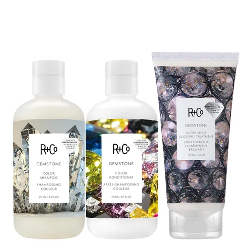 Miniatura 10 de R+Co Gemstone Color Shampoo Frizz Control, Repairs + Preserves Hair Color Vegan + Cruelty-Free 8.5 Oz