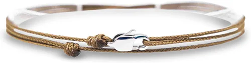 Miniatura 14 de Made by Nami Surfer Anklet with Snap Hook Clasp Waterproof & Adjustable Thin String Ankle Bracelets for Women and Men Handmade Jewelry for Beach and