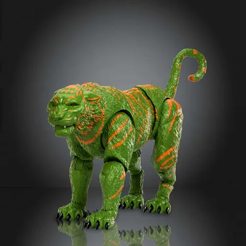 Miniatura 6 de Masters of the Universe Chronicles Figura de acción de gato de batalla, película 2026 precisa de 6.5 pulgadas, ojos de cristal y mandíbula