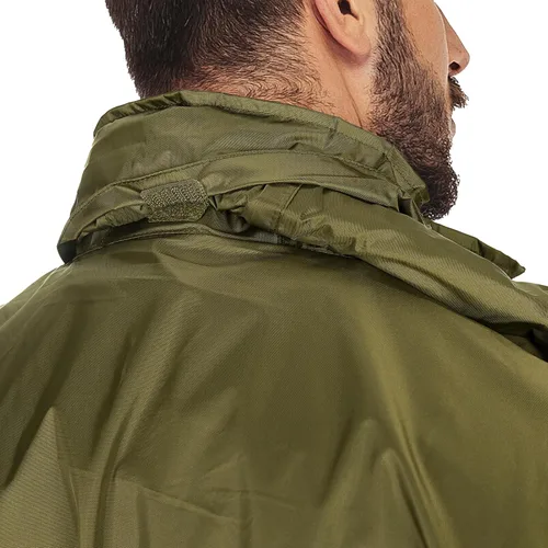 Miniatura 51 de 33,000ft - Chaqueta de lluvia impermeable y plegable para hombre, ligera, con capucha, cortavientos ideal para golf o ciclismo