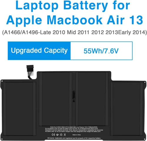 Miniatura 3 de A1405 Nueva batería para portátil Mac Book Air 13 pulgadas A1377 A1496 A1369 (finales de 2010 mediados de 2011) A1466