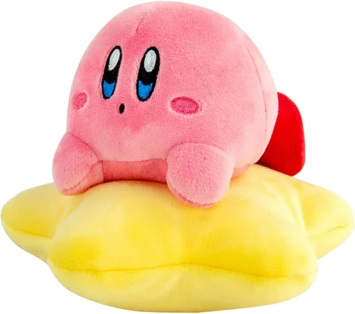 Club Mocchi Mocchi - Peluche Kirby - Peluche de estrella de teletransportación Kirby - Peluche suave y blandito de videojuegos coleccionables -