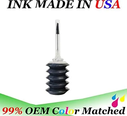 Miniatura 2 de Vivid Colors VC Combo Kit de recarga de tinta para cartucho de tinta H60/XL, H61/XL, H62/XL, HP63/XL, H64/XL, H65/XL, HP67XL Cartuchos de tinta 1 oz
