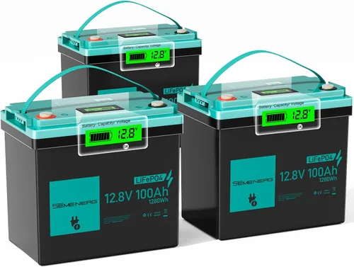 Miniatura 12 de Batería de litio de 12 V 6 Ah, más de 3000 ciclos LiFePO4 BMS integrado de 10 A, ciclo profundo de 6 Ah, ideal para suministro de iluminación