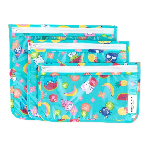 Miniatura 15 de Bumkins Bolsa de viaje, artículos de tocador, bebé, bolsa aprobada por la TSA, bolsa con cremallera, tamaño de cuarto de galón, lado transparente