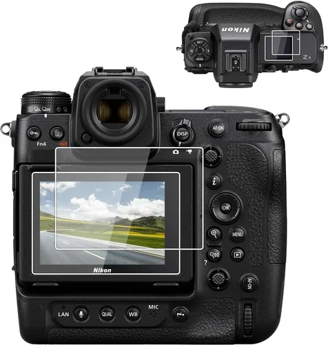 Miniatura 9 de kinokoo Protector de pantalla Z50 II Zf - Película de vidrio templado de dureza 9H de 0.010 in para cámara Nikon Z50 II Zf Z5 Z5 II Z6 II Z6 II Z
