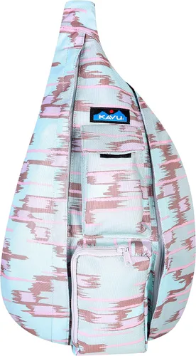 Miniatura 5 de KAVU - Bolsa de hombro cruzada, compacta y ligera, correa de cuerda