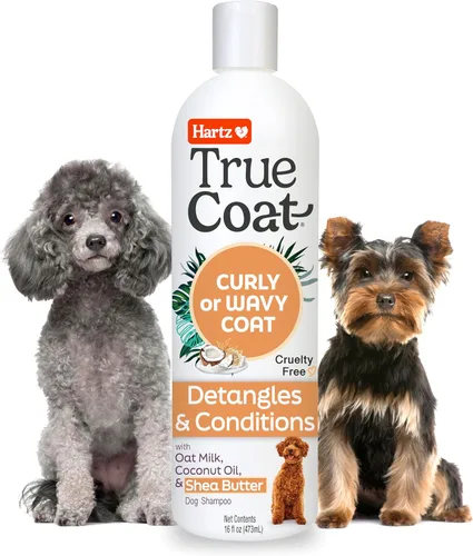Miniatura 8 de True Coat Short & Smooth Coat - Champú para perros, 5 en 1, calma y brilla con leche de avena, aceite de coco y vitamina E, 16 onzas Corto y suave