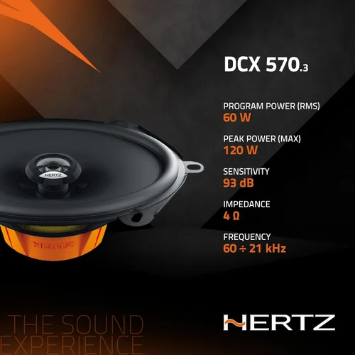 Miniatura 5 de HERTZ Dieci Series DCX-5703 Altavoces coaxiales bidireccionales 5x7 - Par