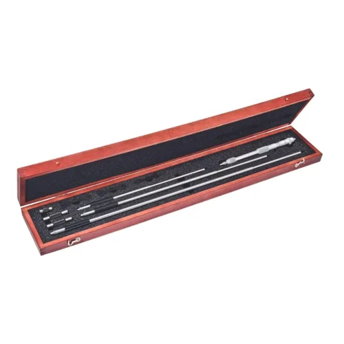 Miniatura 10 de Starrett Juego de micrómetros para interiores con varilla sólida con cifras de lectura rápida, yunques endurecidos y rectificados - Aislado