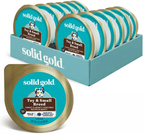 Miniatura 10 de Solid Gold Comida Húmeda para Perros para Perros Pequeños - Comida Sin Granos para Perros Pequeños Receta Húmeda con Pollo, Cordero y Superalimentos