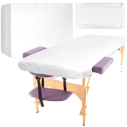 Mixweer 30 piezas de 39 x 87 pulgadas desechables para mesa de masaje, sábanas ajustables no tejidas para cama de spa, sábanas transpirables, no a