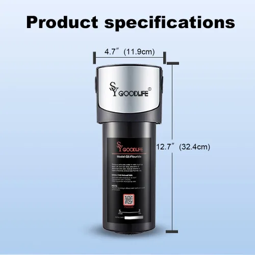 Miniatura 7 de SY GOODLIFE Q5-F Sistema de filtro de agua de conexión directa debajo del fregadero, elimina PFAS, fluoruro de PFOA/PFOS, cloro, plomo, mal sabor