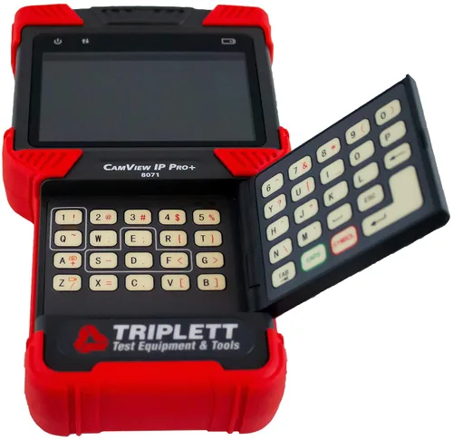 Miniatura 9 de Triplett 8071 CamView IP Pro+ CCTV Cámara Probador con servidor DHCP incorporado - IP, NTSC/PAL, AHD, TVI