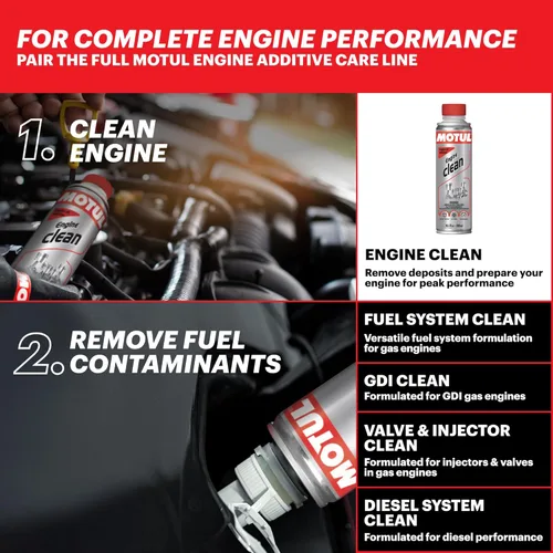 Miniatura 4 de Motul Aditivo limpio del sistema diésel Inyector y limpiador de circuitos de combustible para automóviles, camiones, SUV Ayuda a mantener