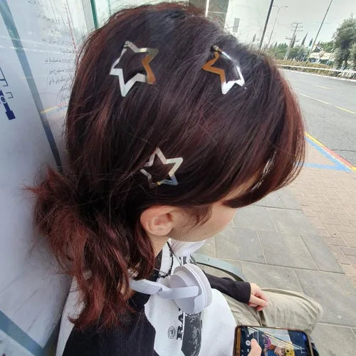 Miniatura 3 de GKETN 10 pinzas para el cabello de estrella de 1.22 pulgadas, pasadores antideslizantes para el cabello, accesorios para el cabello de estrellas