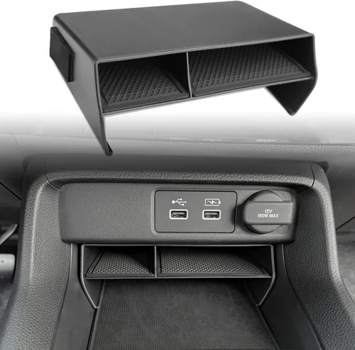 Thenice Organizador para Consola Central de Honda Civic de 11.ª Generación Caddy Caja de Almacenamiento para Guantes Compatible con Honda Civic 2022