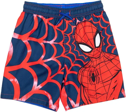 Miniatura 4 de Marvel Spider-Man Pullover Rash Guard and Swim Trunks Toddler to Big Kid