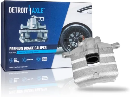 Miniatura 63 de Detroit Axle - 4 pinzas de freno para Honda Element 2003-2011 Pinzas de freno de disco con soportes 2004 2005 2006 2007 2008 2009 2010 reemplazo