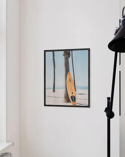 Miniatura 5 de HAUS AND HUES Arte de surf y cuadros de playa, póster de palmeras de California, arte de pared de palmeras de California, arte de pared de surf