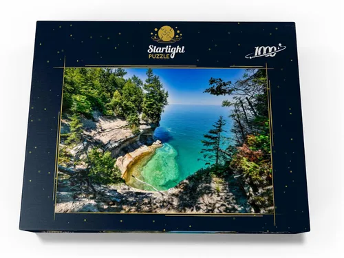 Miniatura 4 de MyPuzzle The Towering View of Lake Superior from Michigan On The Upper Peninsula - Rompecabezas prémium de 1000 piezas para adultos