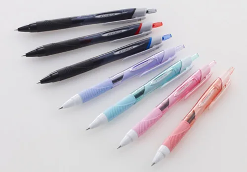 Miniatura 6 de Mitsubishi Pencil SXN15038.24 Jetstream - Bolígrafo a base de aceite, 0.01 pulgadas (0.015 in), negro, 10 unidades Negro 10pcs