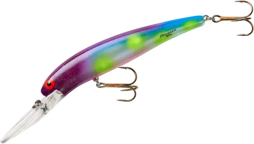 Miniatura 49 de Bomber Señuelos Long A Slender Minnow Jerbait Señuelo de Pesca a rayas (Baby Striper)
