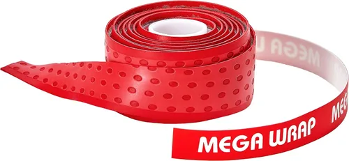 Miniatura 3 de Tourna Agarre de repuesto para tenis Mega Wrap Rojo