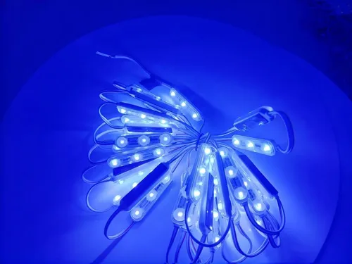 Miniatura 7 de Q QINGCHEN Módulo LED blanco cálido de 3000 K, 1.2 W, 12 V, sin entrada de polaridad, luz decorativa impermeable para letreros publicitarios