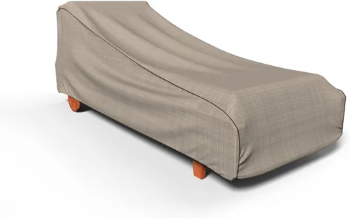 Miniatura 8 de Budge English Garden - Funda para tumbona de patio (paquete de 2) resistente e impermeable, grande, tweed marrón
