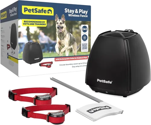 Miniatura 9 de PetSafe Stay & Play - Collar receptor de valla inalámbrica para perros obstinados - Collar receptor recargable e impermeable con carga rápida en 2-3