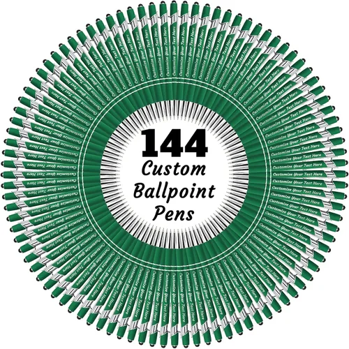 Miniatura 71 de 12 bolígrafos personalizados a granel, bolígrafos personalizados con grabado personalizado con nombre o texto, regalo ideal de aniversario