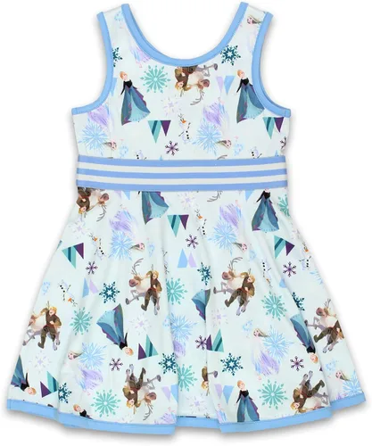 Miniatura 3 de Disney Frozen Toddler Girls Fit and Flare Ultra Soft Dress