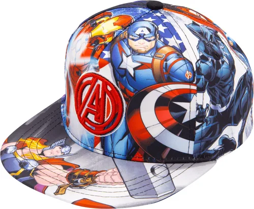 Marvel Gorra de béisbol de Capitán América, Ironman, Avengers y Hulk para niños – Sombrero de los Vengadores para jóvenes de 5 a 14 años