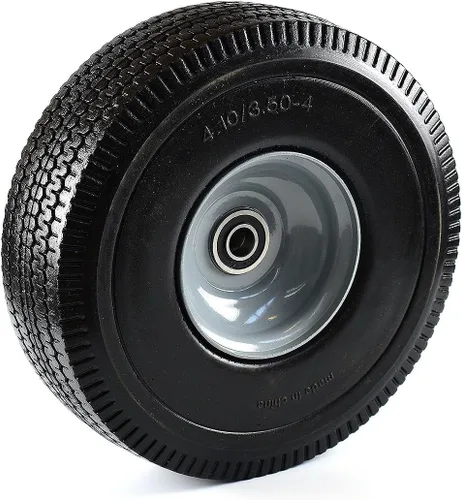 Miniatura 3 de Rueda NK antipinchazos para carretilla de mano, negro/gris