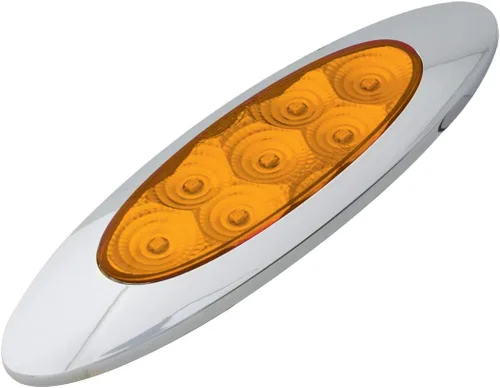 Miniatura 3 de GG Grand General 77845 Luz LED ámbar/ámbar (Ultra Thin Spyder Y2K 7, alto/bajo 3W) (paquete de 2)