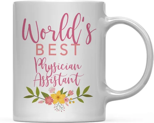 Miniatura 32 de Andaz Press Taza de café de 11 oz, regalo de broma de la mejor abbuela del mundo, diseño floral, paquete de 1
