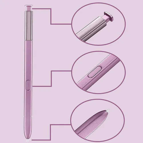 Miniatura 3 de Galaxy Note 9 - Lápiz óptico con Bluetooth - S Pen para Samsung Galaxy Note9 (morado lavanda)
