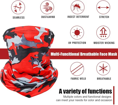 Miniatura 2 de 6 piezas de protección UV para el cuello, protector solar transpirable, protector solar