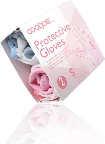 Miniatura 3 de COOLJOB - Guantes de jardinería para mujer, guantes de jardín transpirables y con recubrimiento de goma, guantes de trabajo protectores