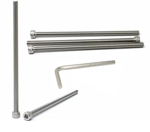 Miniatura 16 de iexcell Kit de tornillos de cabeza hexagonal de acero inoxidable 304, 100 unidades M2 x 0.157 in, paso de rosca de 0.016 in