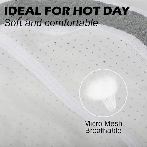 Miniatura 37 de Gorro con forro para casco de calavera, malla de enfriamiento para hombres y mujeres, se adapta debajo de los cascos