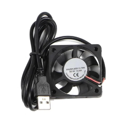 Conector USB de 5 V, 4500-5500 rpm, ventilador de PC, disipador de calor, ventilador de refrigeración de CPU, 1.969 x 1.969 in, 5 V, USB, ventilador