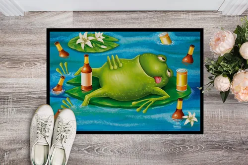 Miniatura 2 de Caroline's Treasures APH0093MAT - Tapete para puerta delantera de 18 x 27 pulgadas, tapete para interiores y exteriores, antideslizante, lavable