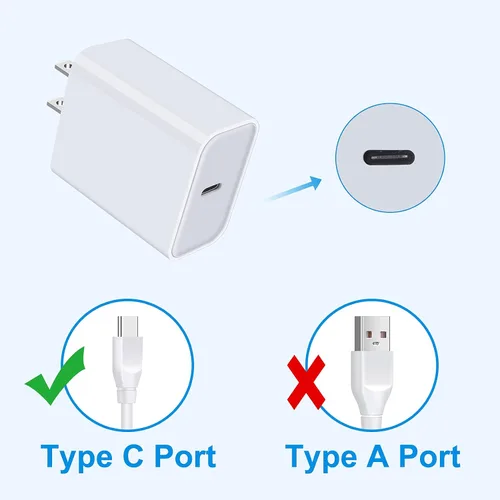 Miniatura 4 de Samsung Bloque de carga rápida para Galaxy Z Fold 6 5 Z Flip 6 5 A14 5G A54 A53 A23 A13 A35 S25 S24 S23 S22 Ultra S21 S20,20W Super Tipo C Cargador