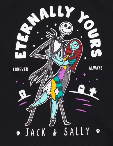 Miniatura 3 de Disney Nightmare Before Christmas - Conjunto de camiseta y leggings para niñas de Sally Jack Skellington