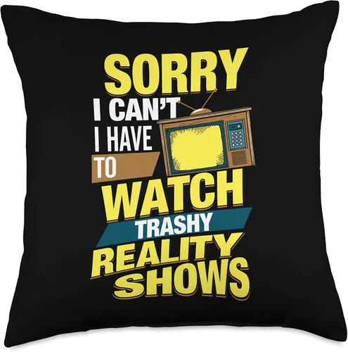 Miniatura 5 de Reality Show Lover Gifts - Cojín para ventilador de TV (16.0 x 16.0 in), multicolor